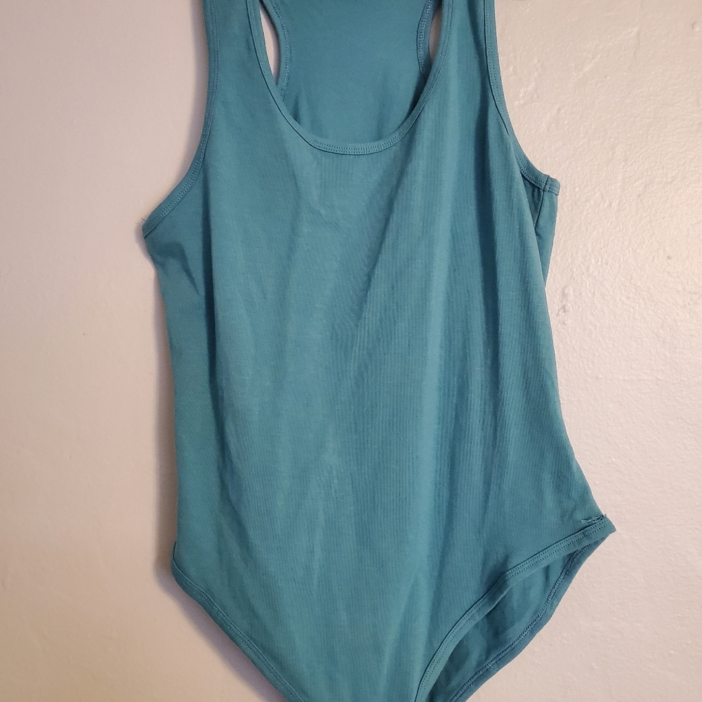 Teal bodysuit